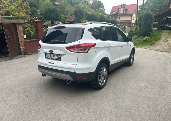 Ford Kuga cena 45000 przebieg: 225000, rok produkcji 2013 z Rawicz małe 56